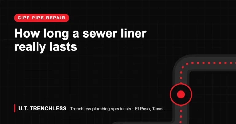 Cipp lining guide from U.T. Trenchless, trenchless plumbers in El Paso, Texas