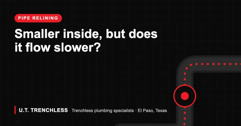 Pipe relining guide from U.T. Trenchless, trenchless plumbers in El Paso, Texas