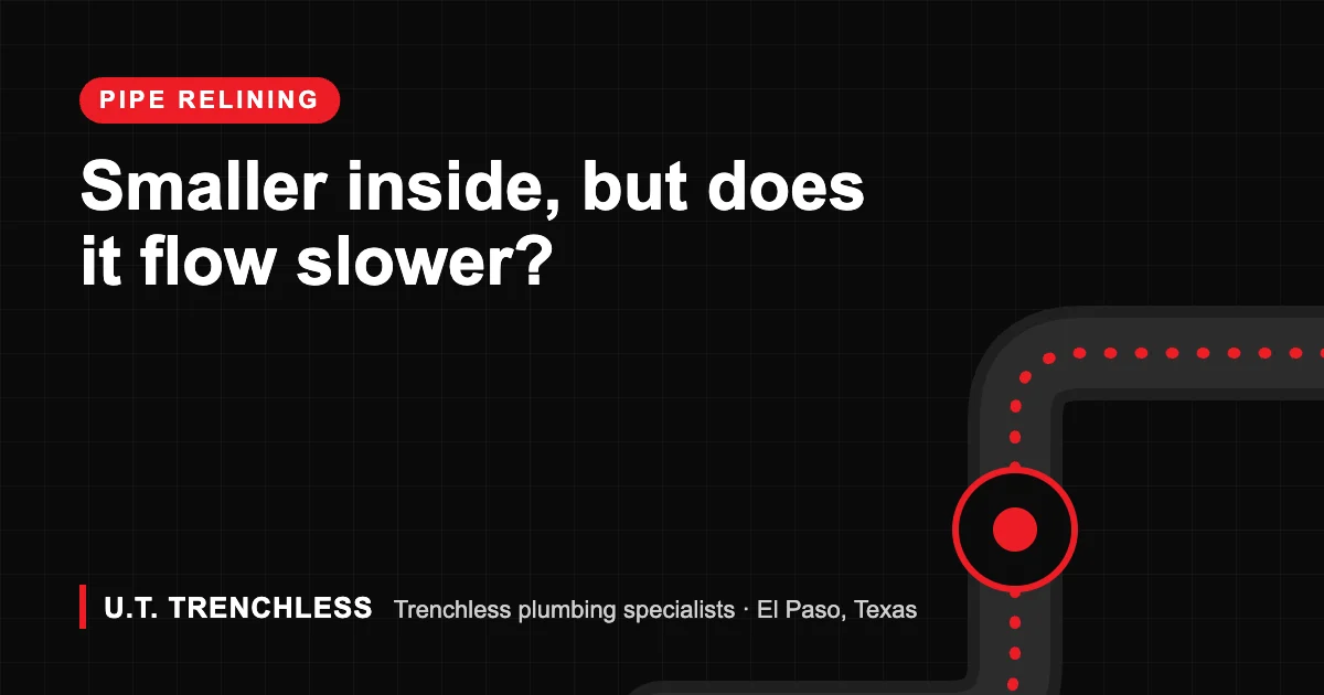 Pipe relining guide from U.T. Trenchless, trenchless plumbers in El Paso, Texas