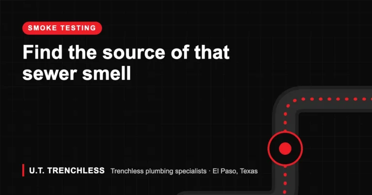 Sewer smell guide from U.T. Trenchless, trenchless plumbers in El Paso, Texas